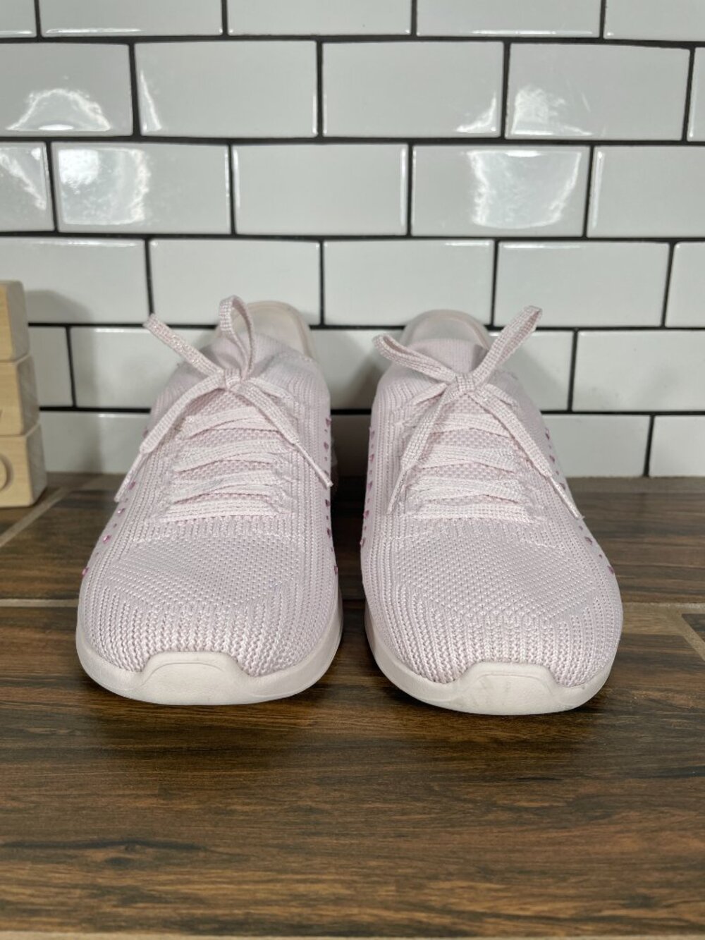 Skechers Slip-ins Ultra Flex 3.0 Summer Stripes Shoes Womens 7 Pink Hands Free - Picture 3 of 15